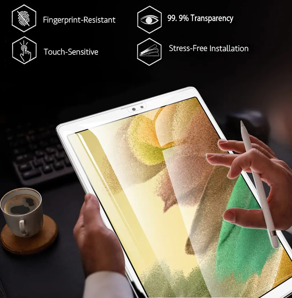 Description Picture 6 of item2PCS Tempered Glass Flim for Samsung Galaxy Tab A7 Lite 2021 8.7