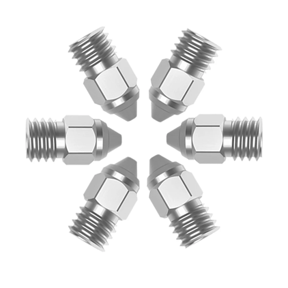 Creality 3D Printer Part 5Pcs/Set MK-HF Nozzle Kit MK-ST Mix Size Original for Ender 3 S1 Ender-3S1 PRO Cr-6 SE Ender3 Series