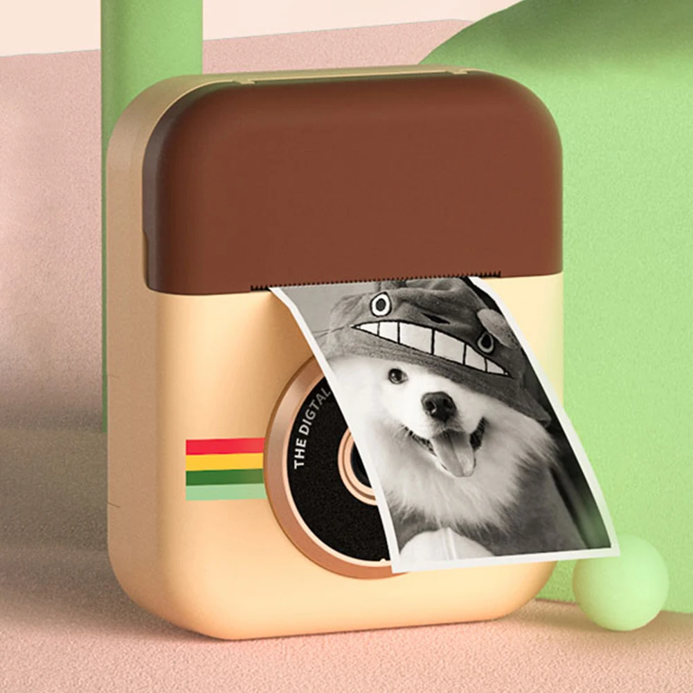 Description Picture 5 of itemInstant Print Camera 2.4inch IPS Screen Instant Photo Printing Camera 1500mAh with Thermal Photo Paper Boys Girls Birthday Gift