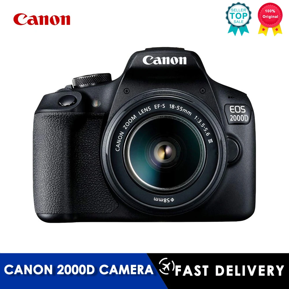 Iconic Brand 2000D Camera  with 18-55mm Lens Kit