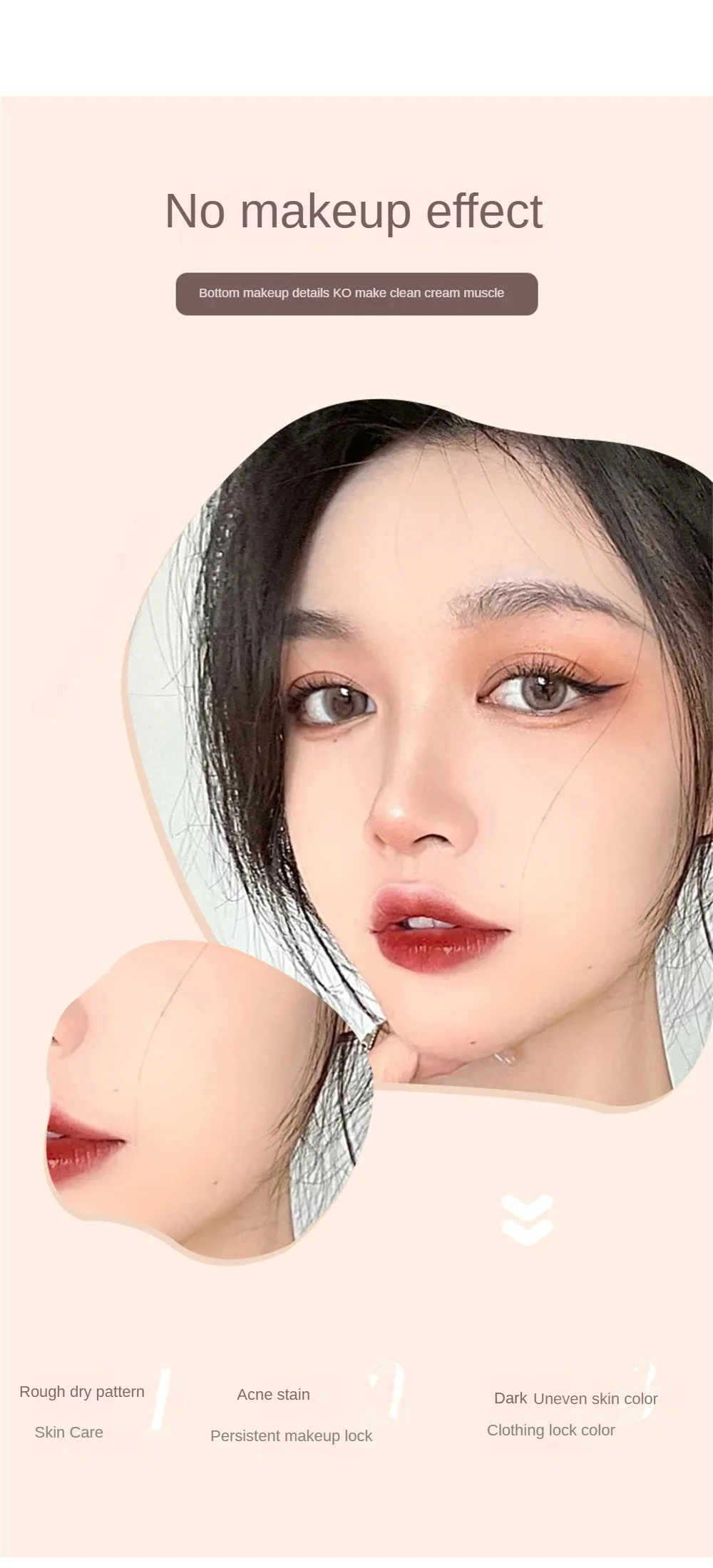 Description Picture 6 of itemConcealer Cream Oil Control Liquid Foundation Light Natural Face Makeup Air Cushion Concealer Full Coverage Long Lasting