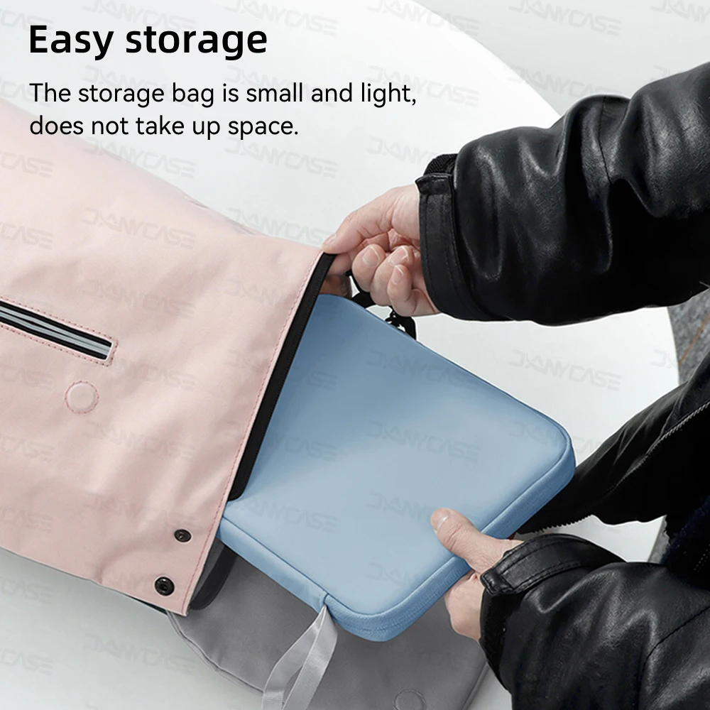 Tablet Sleeve Bag 7.9-12.9 inch Handbag Case for iPad Samsung Iconic Brand Iconic Brand Sleeve Bag Cover Shockproof Pouch Multi Pockets