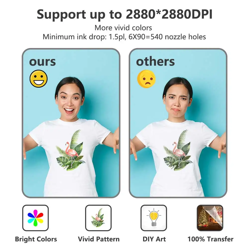 Description Picture 2 of itemProcolored DTF Transfer Printer A3+ L1800 DTF Printer T Shirt Printing Machine With Curing Oven for Clothes Hoodies Jeans