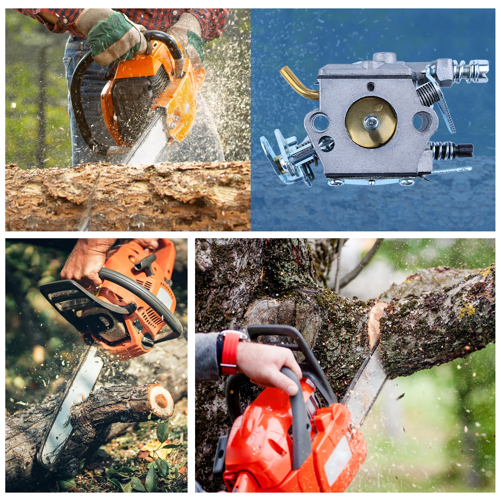 Description Picture 4 of itemCarburetor Carb For Husqvarna 136 141 137 142 36 41 362 365 371 372 Chainsaw Gasoline Spare Replace Tool Parts Carburadores