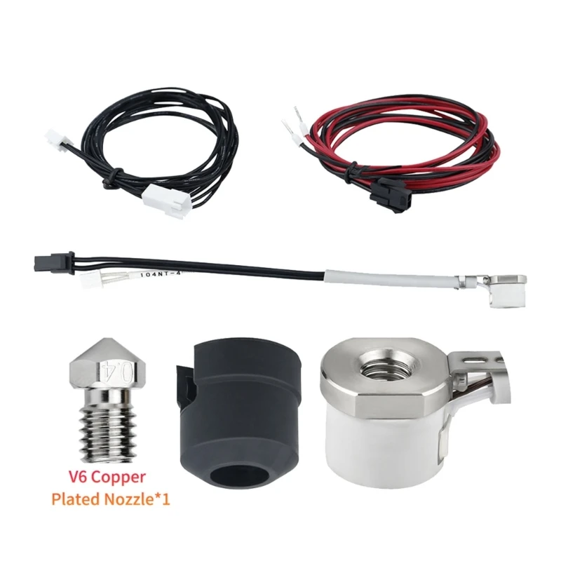 Description Picture 6 of item3D Printer Hotend Fast Heating CHC Nozzle Ceramic Heater 104NT Thermistor High Temperature Resistance 360℃