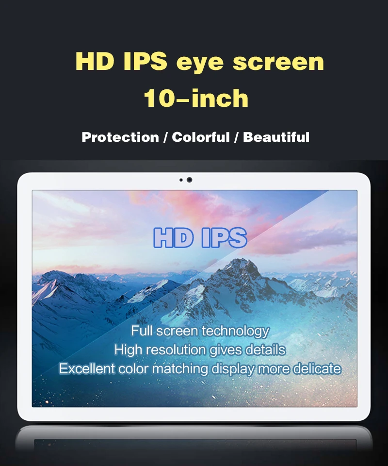 Description Picture 5 of itemPhablet 10' Tablet Mutlti Touch Screen Android 9.0 10 Core Ram 6GB ROM 32GB Dual Camera  Wifi 10 Inch Tablet 4G LTE Pro Pc