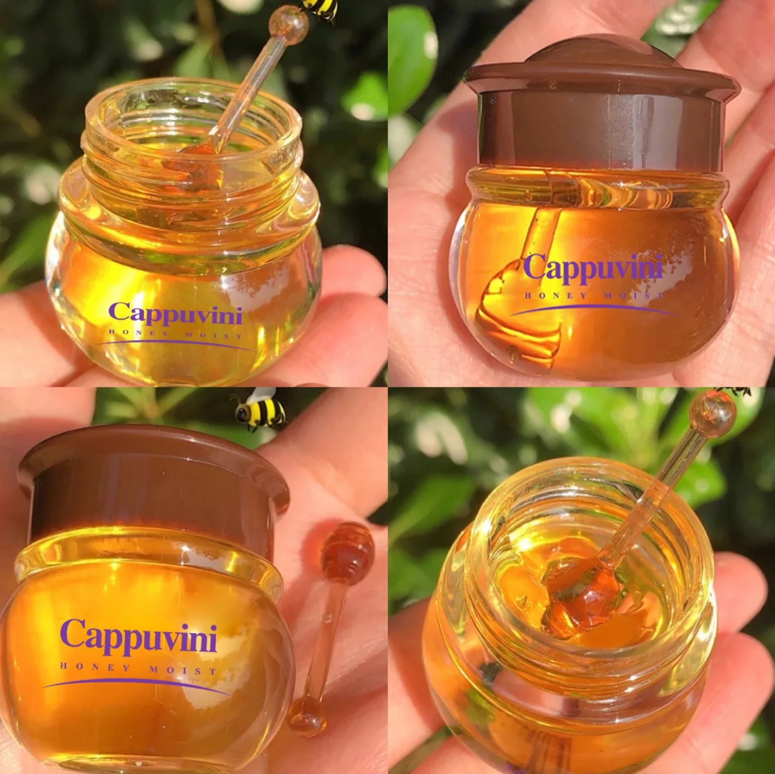 Description Picture 2 of itemHoney Moisturizing Lip Oil Nourishing Anti-wrinkle Lip Care Oil Anti-cracking Unisex Lip Gloss Honey Smooth Lip Care Makeup