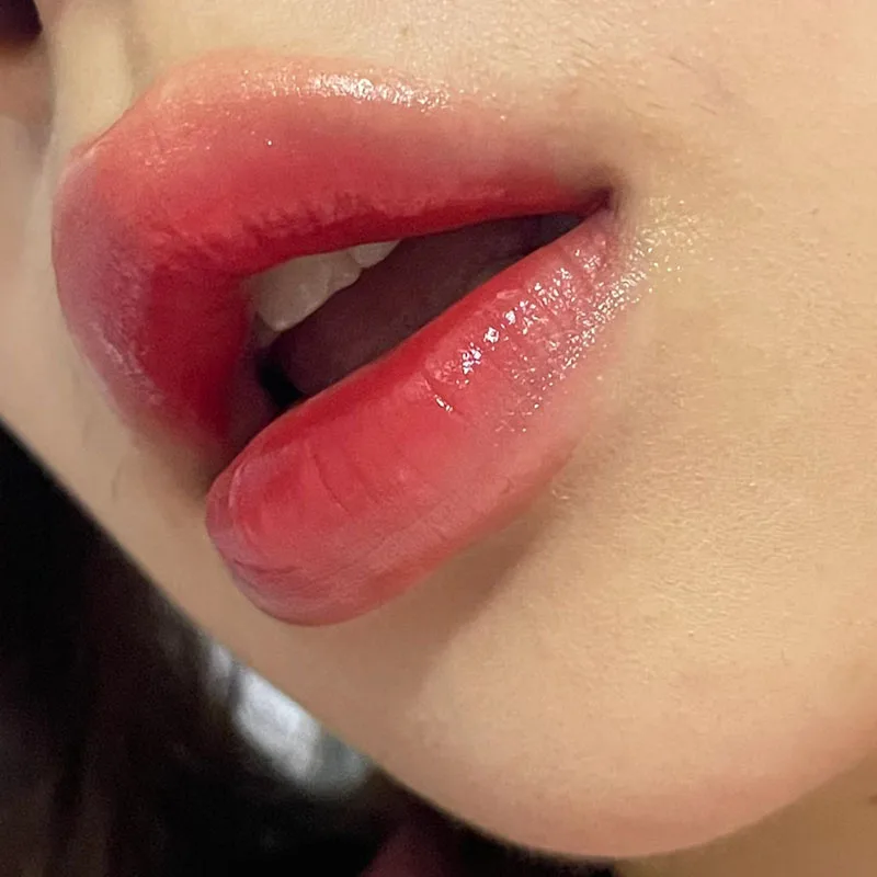 Description Picture 4 of item8pcs Lip Gloss Natural Fruit Essence Moisturizer Lip Balm Hydrating Transparent Lipstick Base Lip Care Lip Makeup Cosmetics