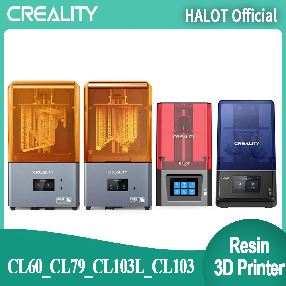 CREALITY HALOT-ONE/HALOT-ONE PLUS/ HALOT-MAGE UV Resin 3D Printer Integral Light Source Cooling Air Filtration System 3D Printer