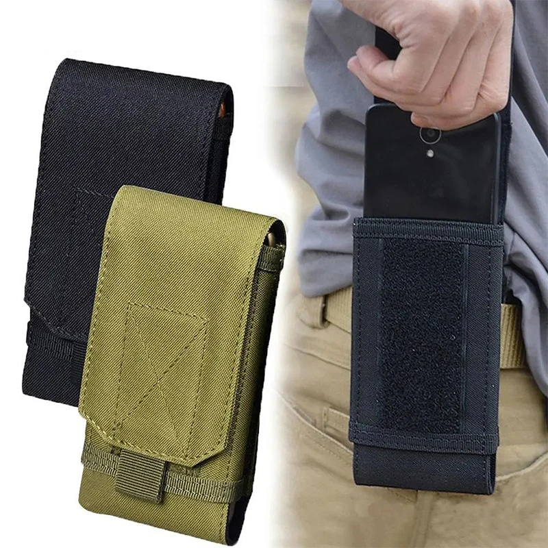 Description Picture 2 of itemOutdoor Camouflage Bag Tactical Army Phone Holder Sport Waist Belt Case Waterproof Nylon EDC Sport Hunting Camo Bags in Backpack
