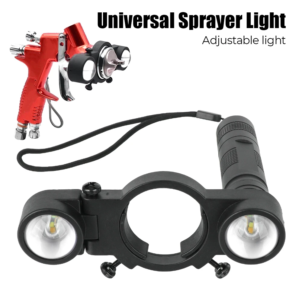 Spraying Machine Light Portable for Sprayer Tool Rechargeable Fill-in Light Universal Spray Light Adjustable Airbrush Lighting