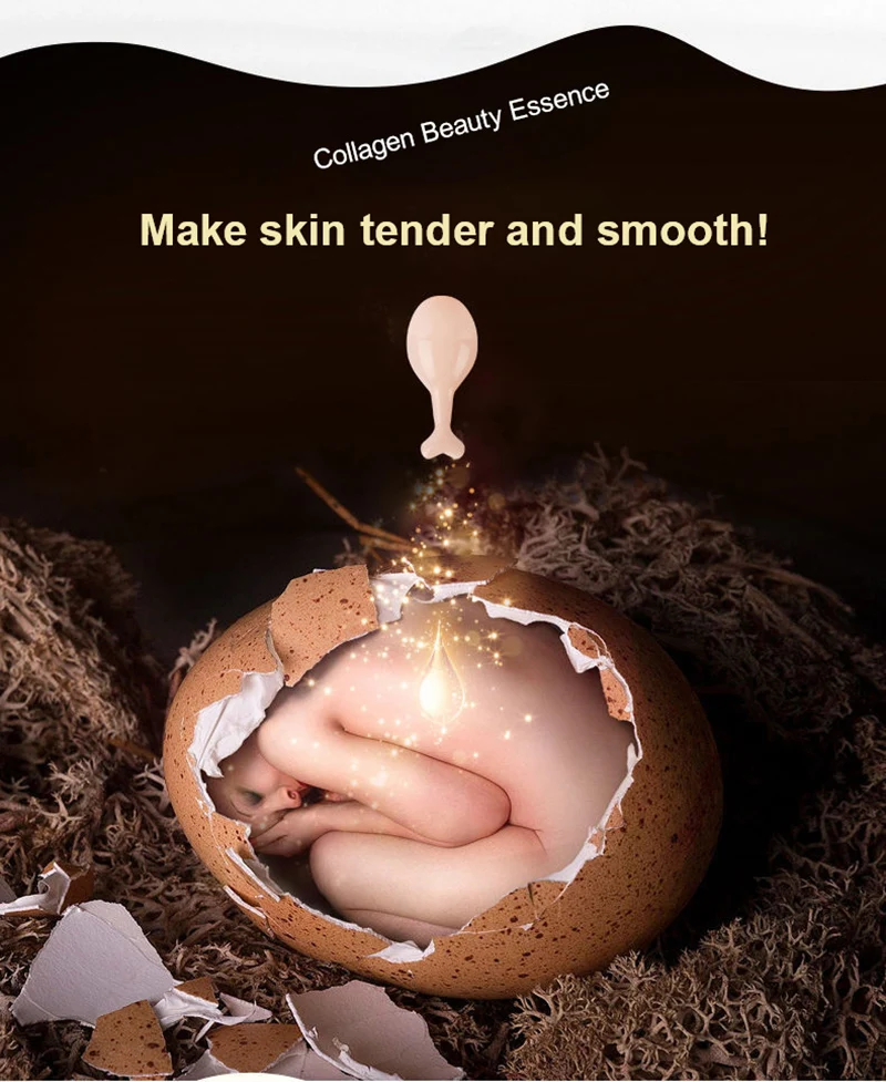Description Picture 3 of item50/60/100 Pcs Collagen Placenta Capsule Face Serum Placenta Anti-aging Whitening Moisturizing Skin Rejuvenation Capsules Serum