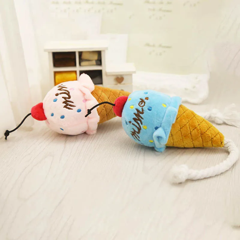 Description Picture 3 of itemPet Dog Toy Puppy Plush Squeak Toy for Small Dogs Ice Cream Pet Toys for Dog Chew Exercise Toy Cat Pets Product Honden Speelgoed