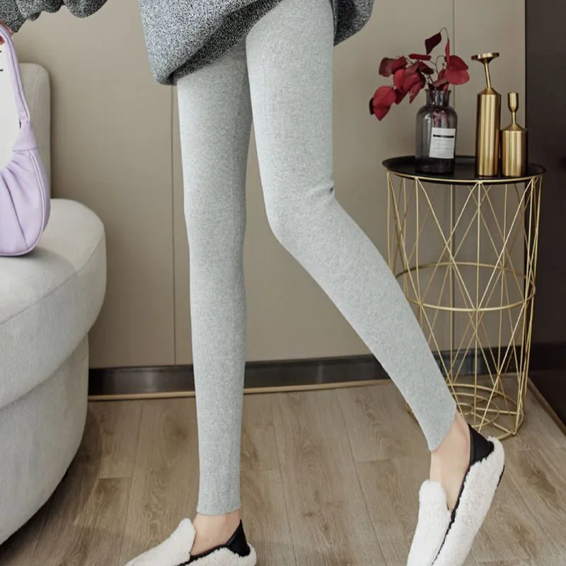 Description Picture 4 of itemExtra-thick Leggings Women's Velvet Thickening Outer Wear Threaded Slim Warm Pants Autumn and Winter Plus Wholesale