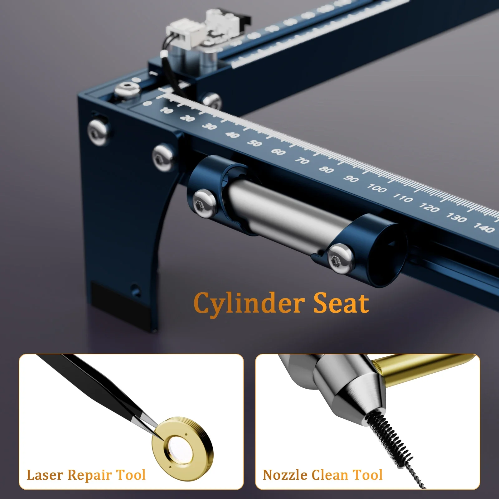Description Picture 6 of itemSCULPFUN S30 Ultra 33W Laser Engraving Machine 600x600mm Area with Automatic Air Assist Replaceable Lens Eye Protection for Wood