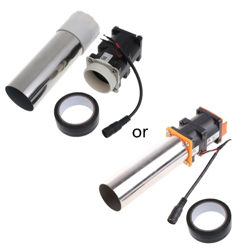 Description Picture 2 of itemBBQ Fan PWM Blower 7.2x4x4cm 12V 1.82A Large Air Flow for Dc Powered Fan with Air Duct for Camping Picnic Trip BBQ