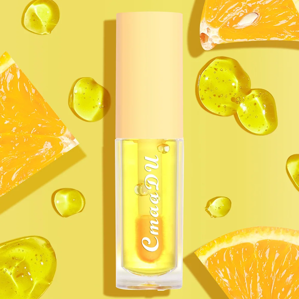 Moisturizing Natural Fruit Color Changing Lip Gloss Lip Oil Portable Waterproof Lasting Nutritious 6 Colors Lips Care Lipstick