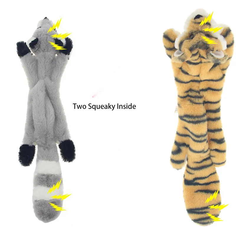 Description Picture 6 of itemPet Squeaky Toys Dog Soft Plush Puppy Sound Dog Chew Toys Animals Shape Molar Teeth Clean Duck for Medium Large  Pets Supplies