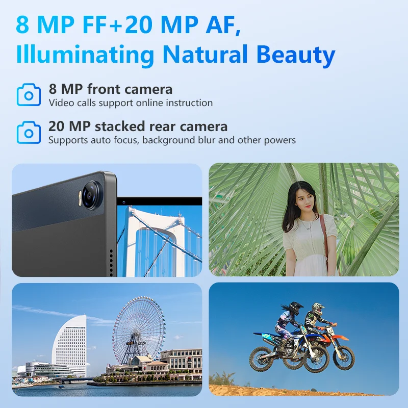 Headwolf HPad 5 Android 13 Tablet 10.5 inch Max 16GB RAM 128GB ROM Phone Tablet PC Widevine L1 Battery 8500 mAh Camera 8MP+20MP