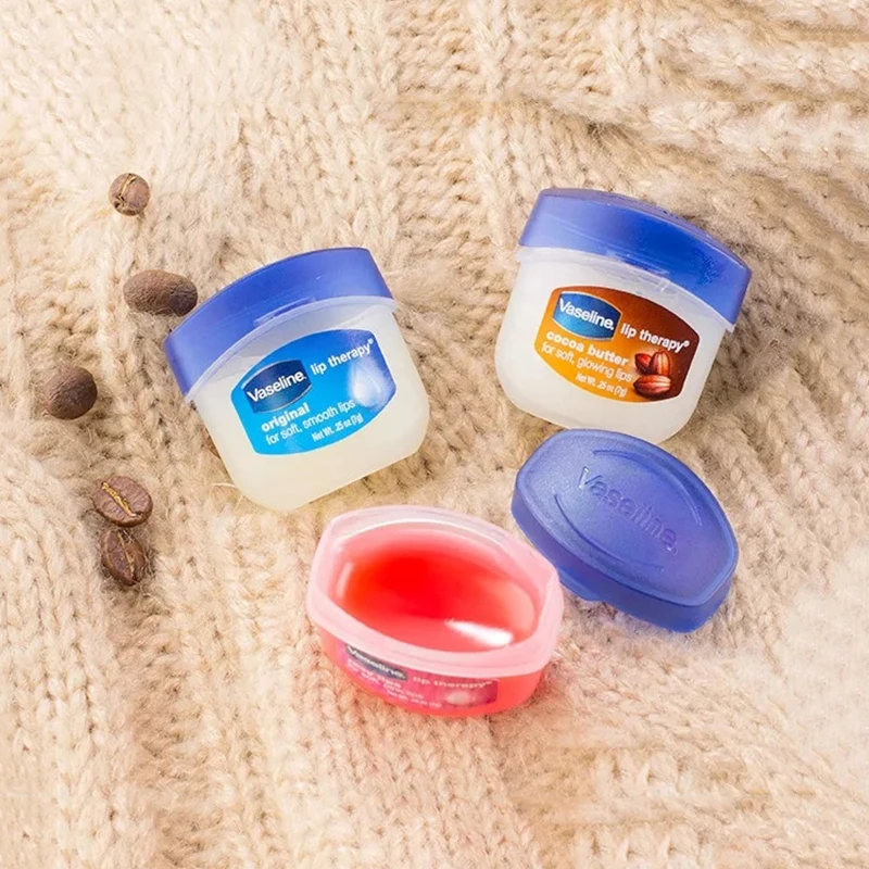Description Picture 3 of item1PCS Vaseline Lip Balm Natural Longlasting Hydrating Anti-Cracking  Moisturizing Lip Care Jelly Lip Balm Lipstick Base Skin Care