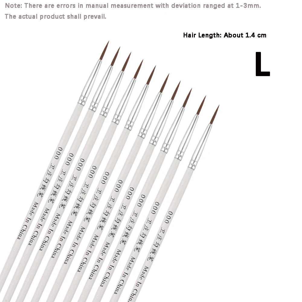 White L 10Pcs