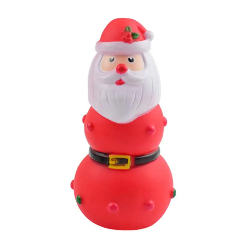 Description Picture 4 of itemPet Toy for Teeth Elastic Pet Toy Christmas Pet Toys Bite-resistant Rubber Toys with Built-in Squeaker for Dogs Teeth-cleaning