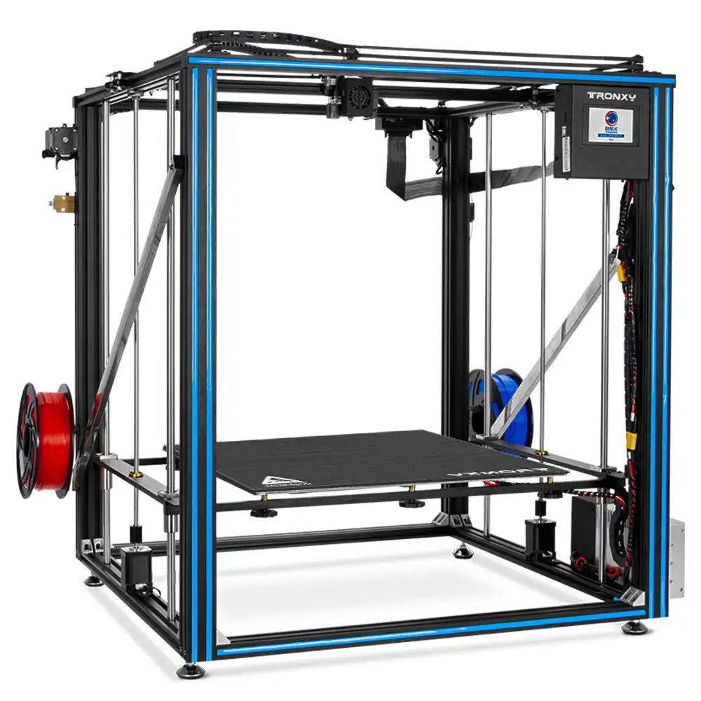 2023 New Upgraded Tronxy 3D Printer Big Size 500*500*600mm X5SA-500-PRO X5SA-500-2E With TR Sensor Lattice Glass High Quality