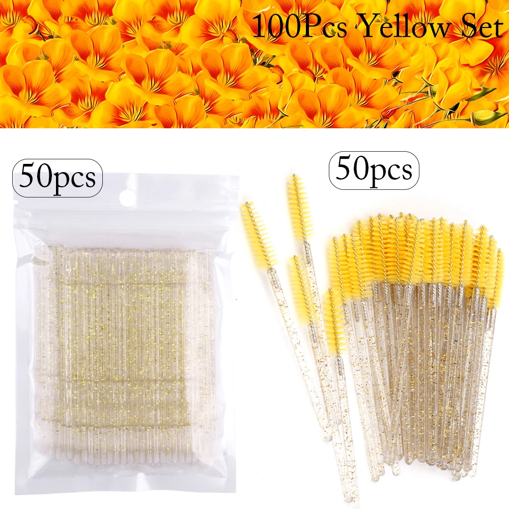 100Pcs Yellow Set