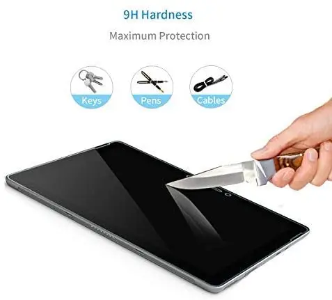 Description Picture 5 of item2PCS tempered glass screen protector film for Nokia T10 8.0 2022 protective film