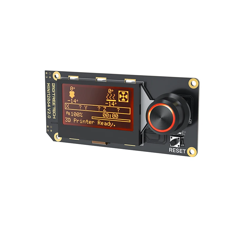 BIGTREETECH Mini 12864 V2.0 LCD Display Mini12864 Screen RGB Light 3D Printer Parts For SKR V1.4 Octopus V1.1 MKS GEN