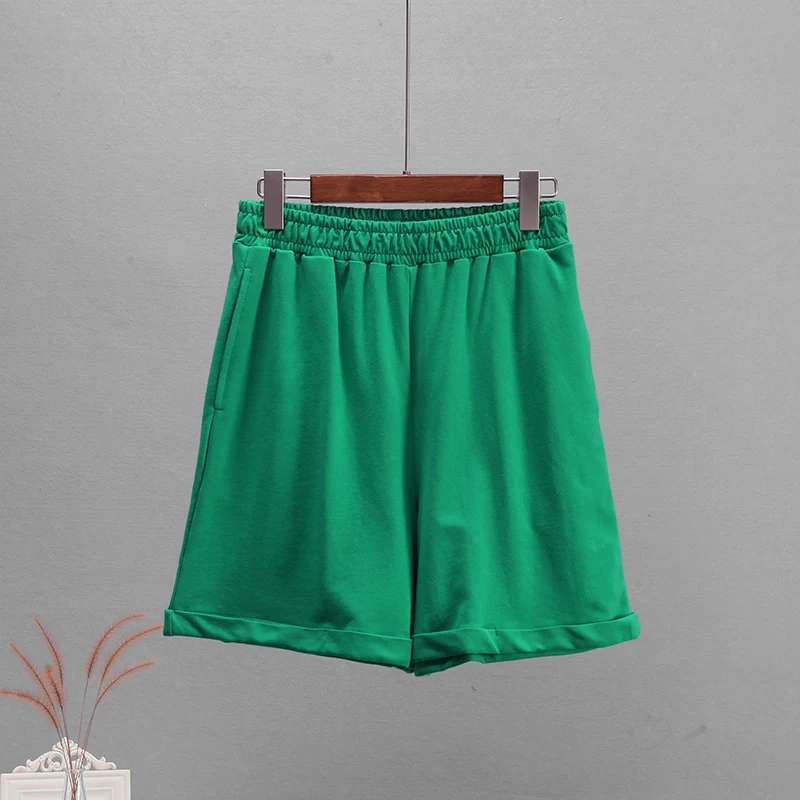 dark green shorts