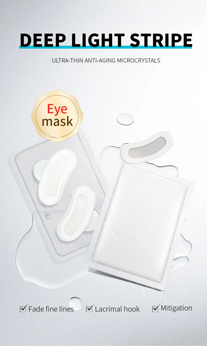 Description Picture 2 of item1/3Pairs Collagen Micro-needle Eye Mask Patches Anti-wrikles Remove Dark Circles Eye Bags Moisturizing Eye Skin Firming Mask Set