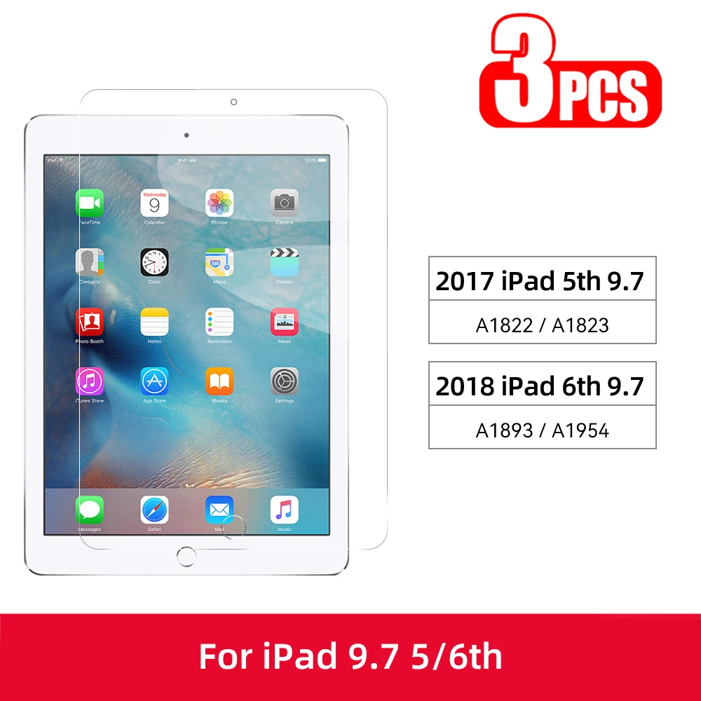 3Pcs For iPad 9.7