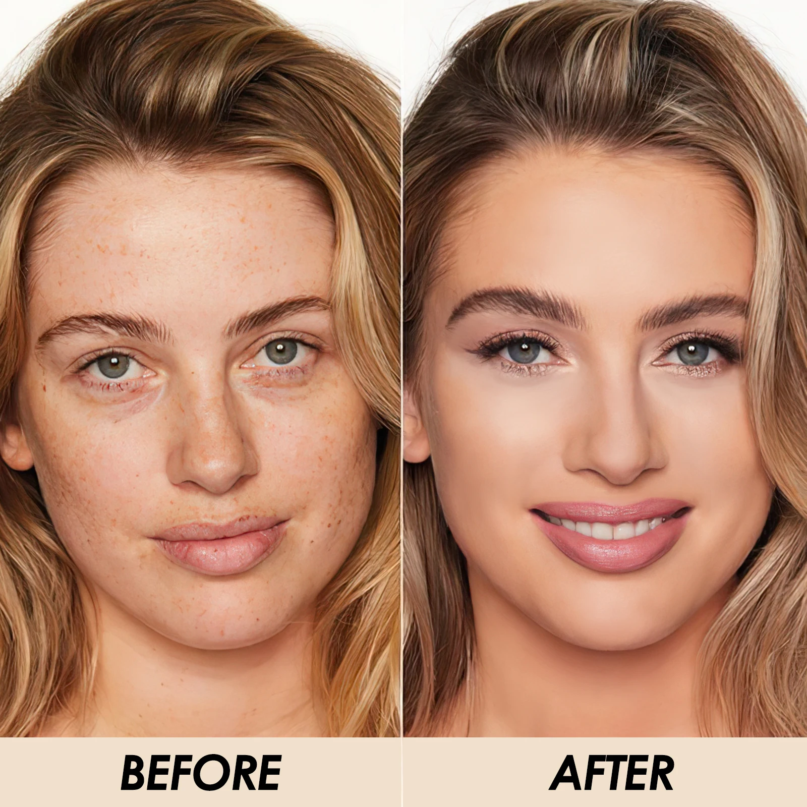 Description Picture 3 of itemFOCALLURE 5 In 1 Face Concealer Palette High Coverage Lightweight Longlasting Waterproof Foundation Cream Makeup Cosmetics