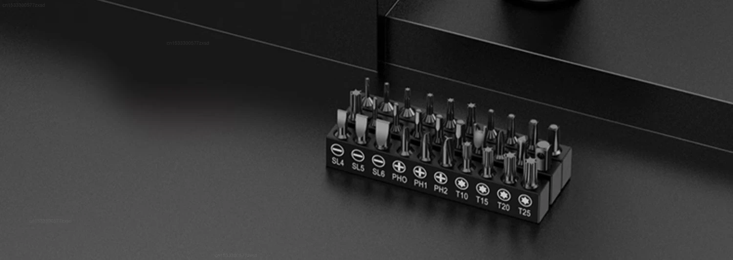 Iconic Brand KOMAX Electrical Screwdriver Set Smart Cordless Electric Screwdrivers USB Rechargeable Handle 30 Bit Sets Tools for Home