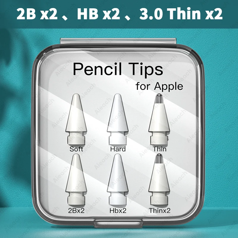 2B x2 HB x2 Thin x2