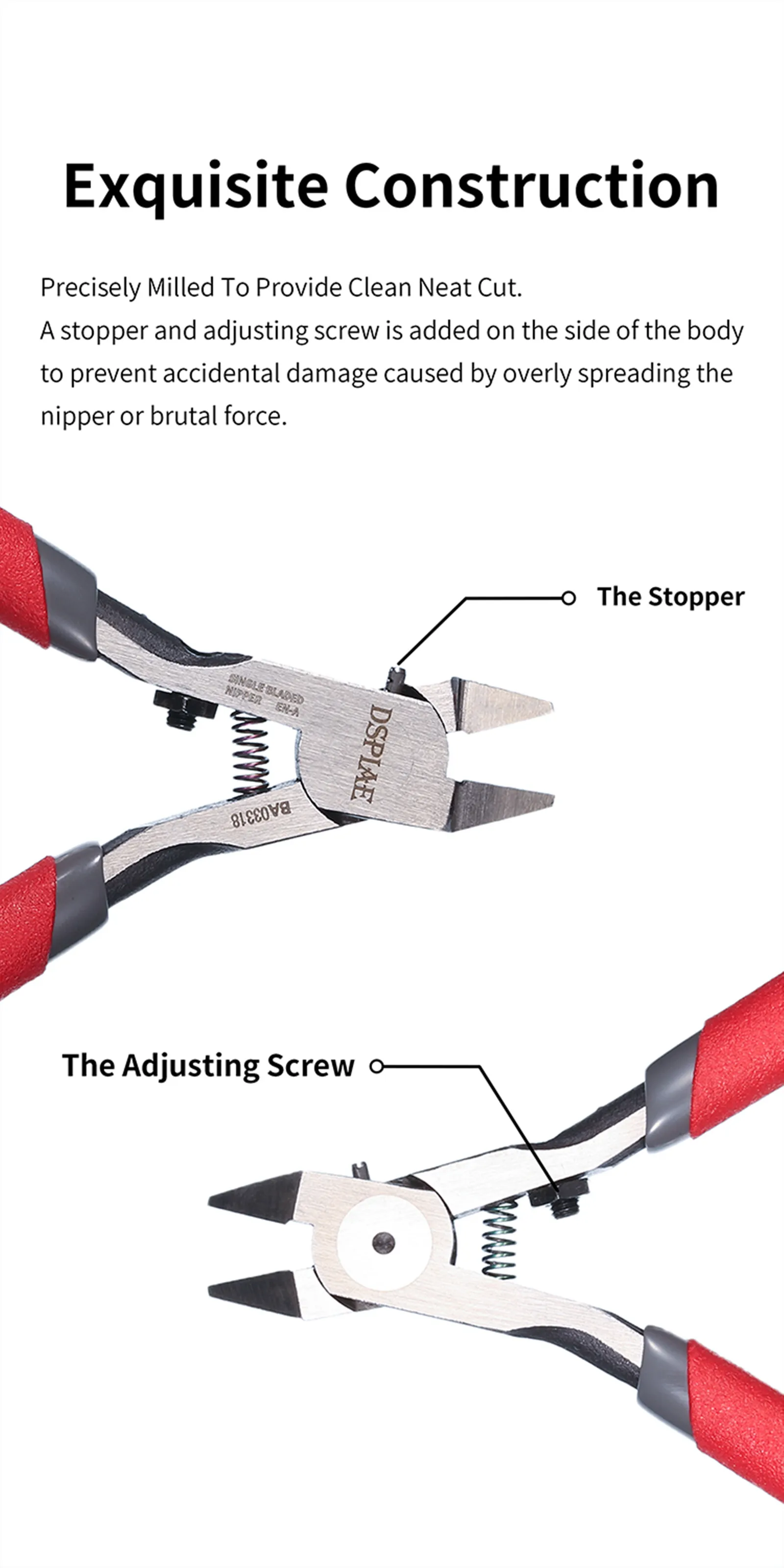 DSPIAE EN-A Single Blade Nipper for Plastic Models