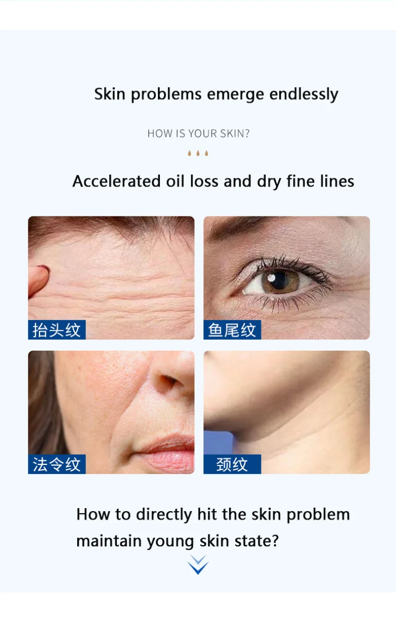 Description Picture 5 of item5 Seconds Retinol Wrinkle Remover Face Cream Anti-Aging Firm Lifting Fade Fine Line Improve Puffiness Whiten Women Men Skin Care