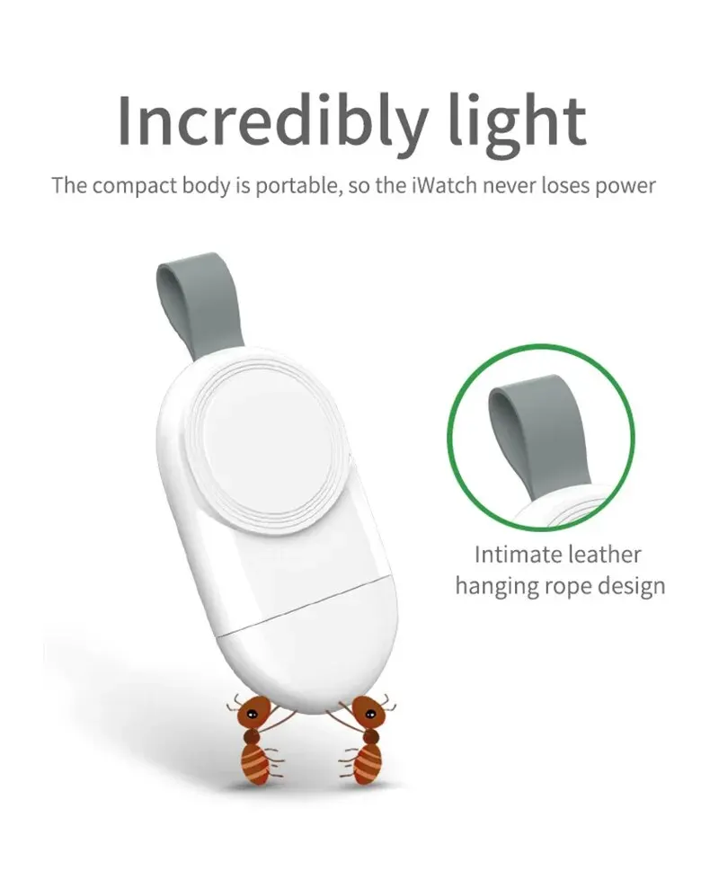 Fast Magnetic Wireless Charger For Apple Watch 8 7 6 5 4 3 SE Ultra 2 IWatch Dock Adapter Chargers Portable USB Charging Station