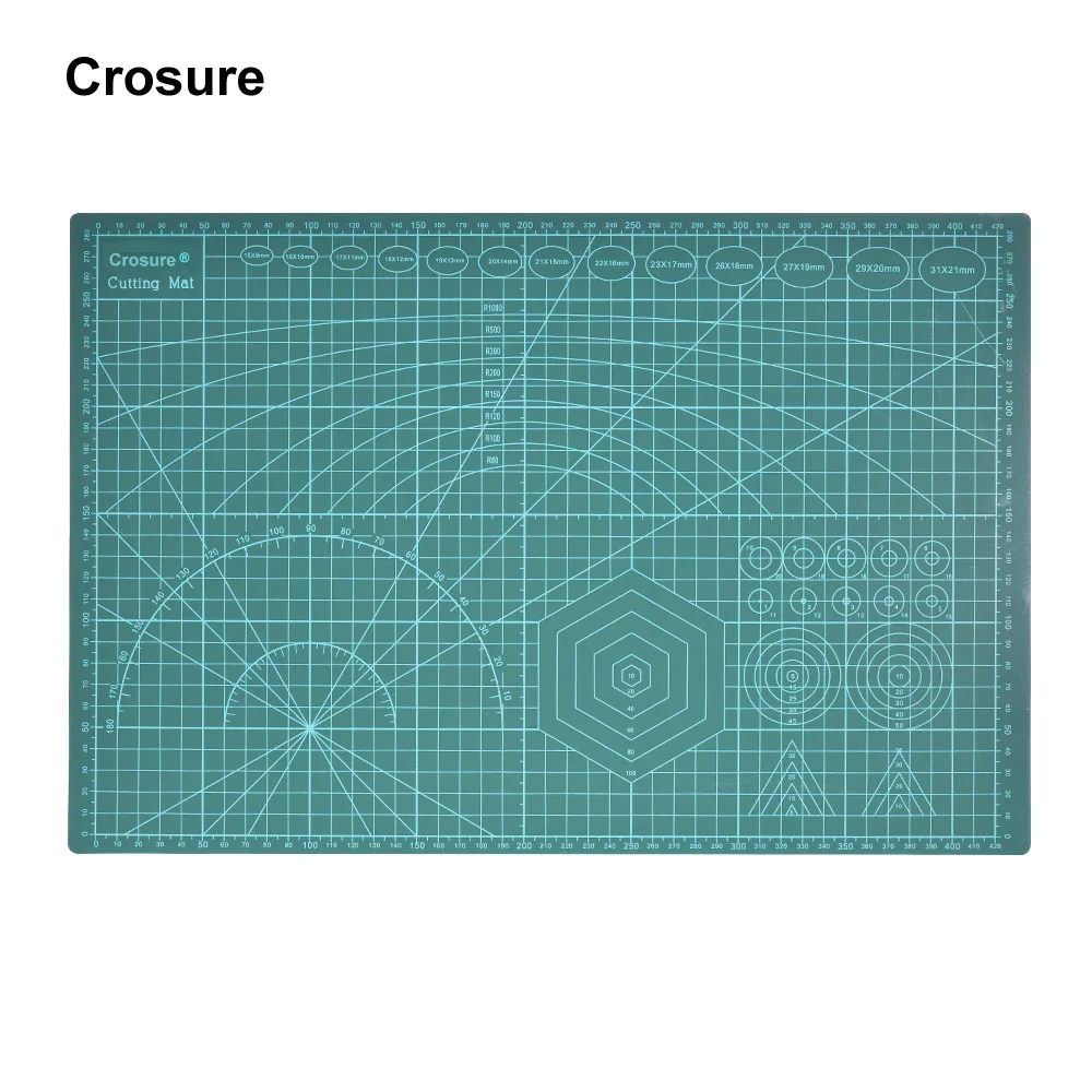 A3 PVC Cutting Mat Pad Double-sided Patchwork Cut Pad Patchwork Tools Manual DIY Model Tool Cutting Board Self-healing