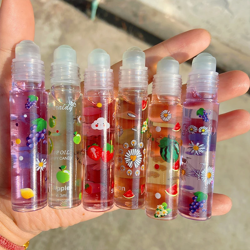 Description Picture 4 of itemMirror Water Lip Oil Fruit Fragrant Transparent Hydrating Plump Glass Lip Gloss Glitter Prime Lip Glaze Lipstick Summer Cosmetic