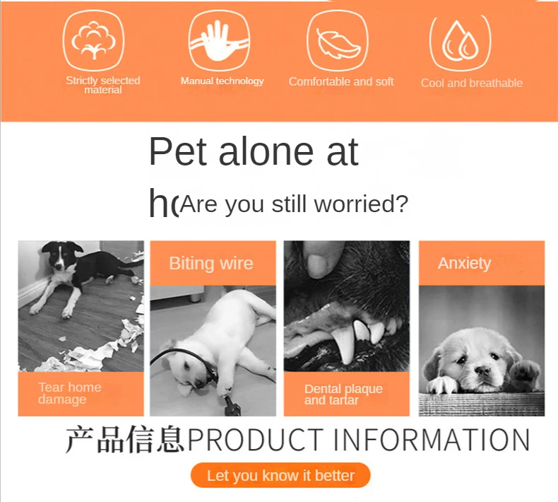 Description Picture 3 of item1 Pcs Anti-Bite Pet Dog Chew Toy Christmas Dog Toy Animal Shaped Cotton Rope Toy for Puppy Cleaning Teeth Dog Cat Rope Knot Toy