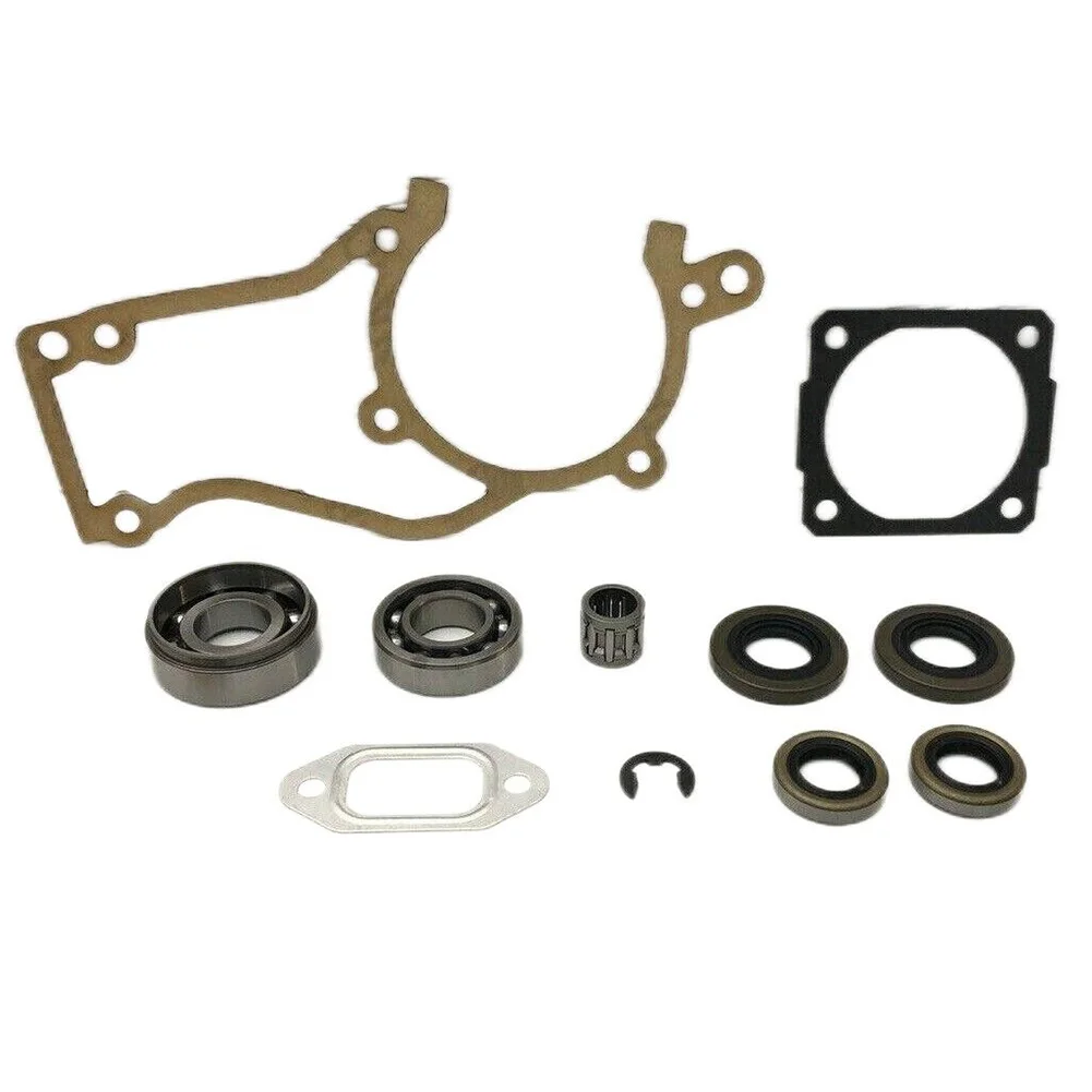 Description Picture 4 of item1 Set Crankshaft Bearing Kit With Case Half Gasket Muffler Gasket For Stihl 028 28AV AVS Super Gasket 1118 029 0500 Accessories