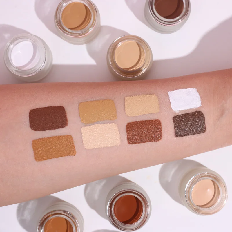 No Logo Full Coverage Concealer Foundation Cream Ultra-long-lasting Lightweight Waterproof Oil-control Smoothing Face Makeup