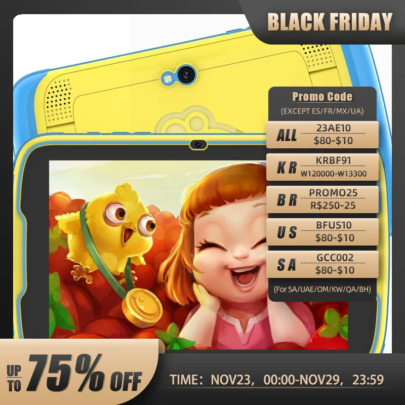 PRITOM Kids Tablet 8 Inch with Android 13 OS, 8GB RAM(4+4 Expand) and 64GB ROM,1280*800 IPS, 5000mAh Battery, Parental Control