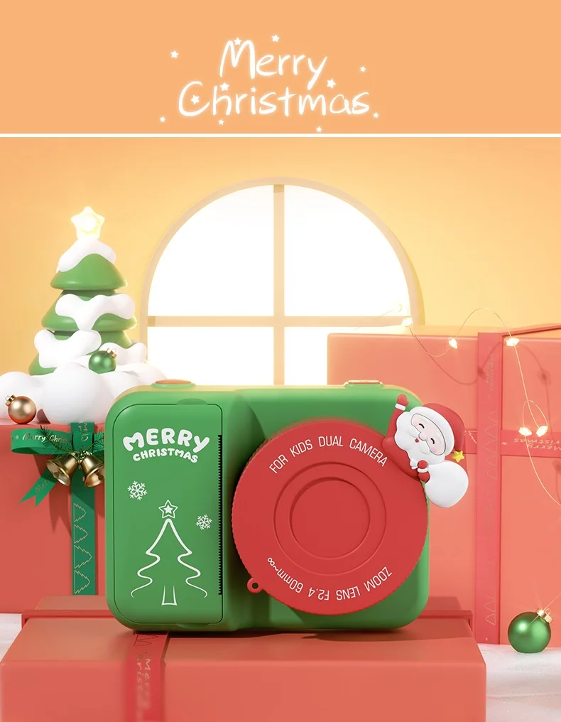 Kids Instant Camera Print Camera For Children 3.0 Inch Screen 1080P Video Photo Digital Camera Christmas Gift For Child Girl Boy