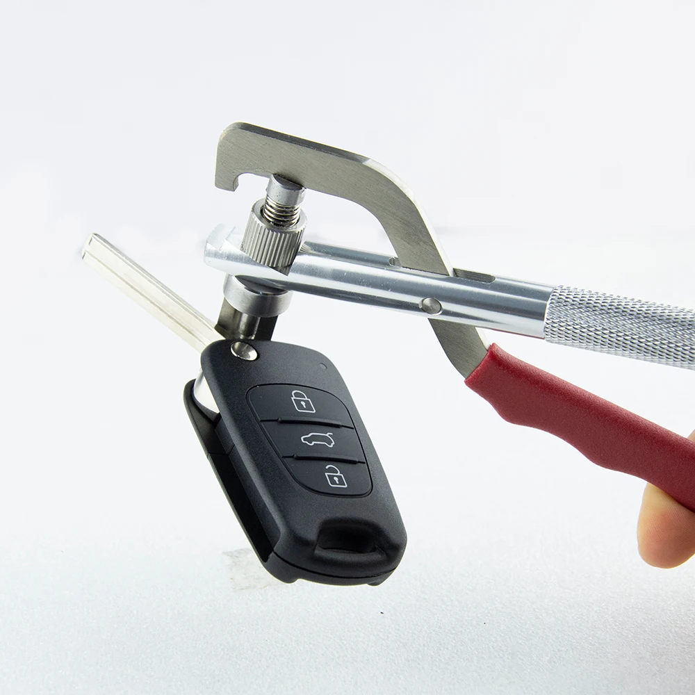 Description Picture 6 of itemFolding Key Split Pin Clamp Disassembly Pliers Tool For Remote Car Flip Key Fixing Tool With Pin Kit Car Repairing Accessories