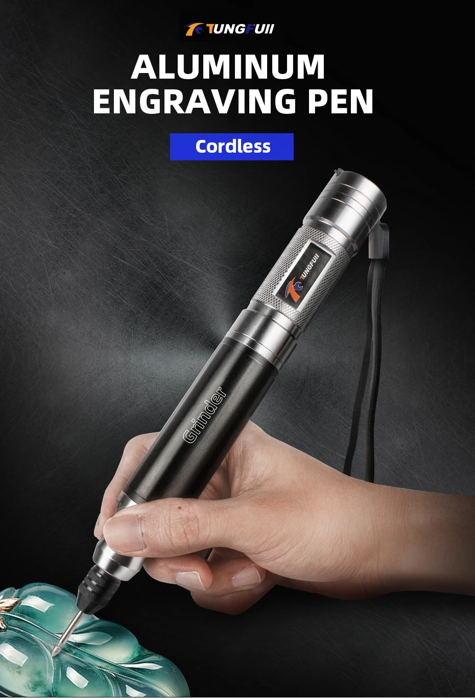 Description Picture 2 of itemCordless Mini Drill Engraving Power Tools Polishing Machine Electric Drill Tools For Dremel Accessories(No Battery)