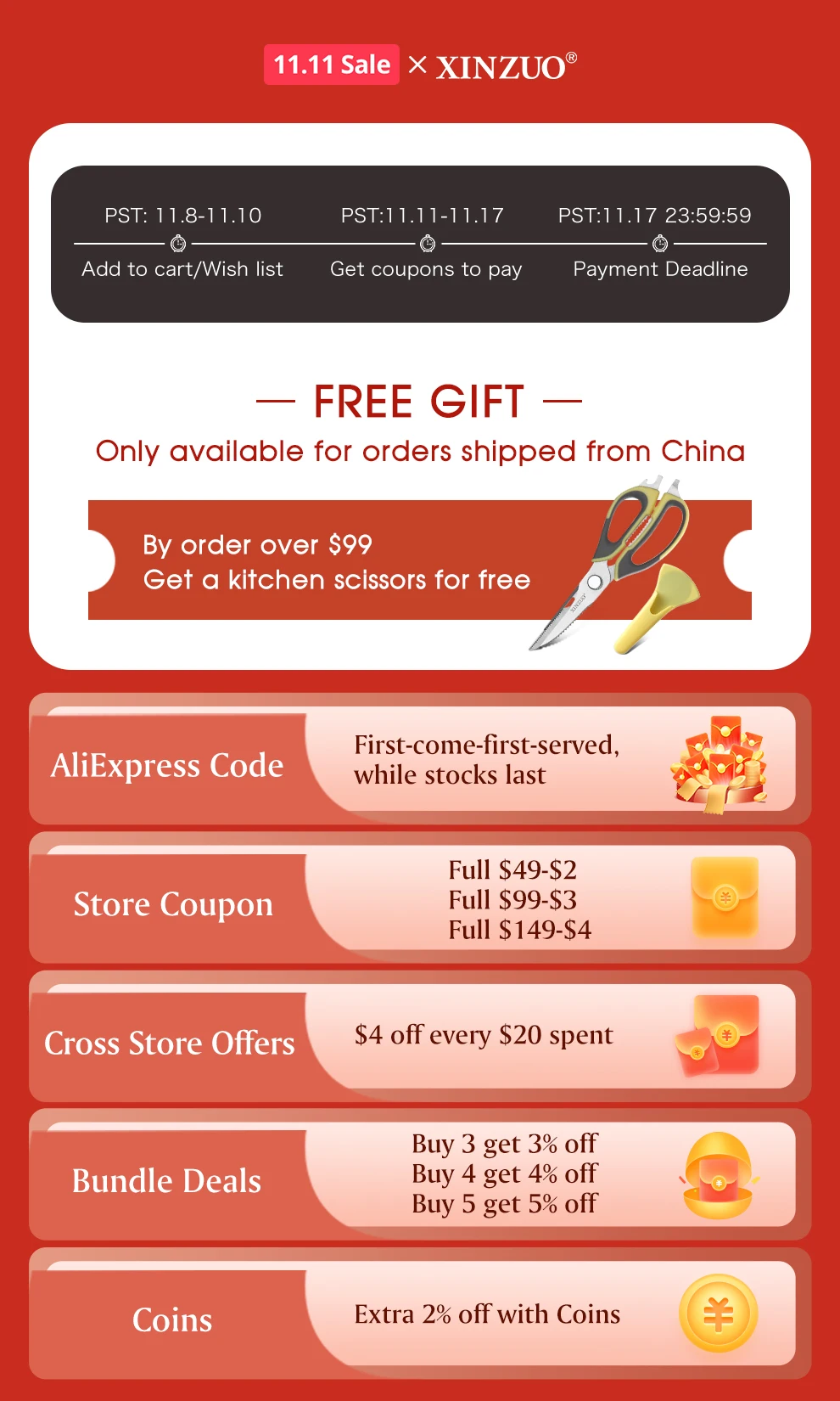 Description Picture 2 of itemXINZUO 1/2/3/5pcs Kitchen Knives Set 110 Layers Damascus Steel Perfect Sharp Blade Chef Bread Santoku Utility Paring Knife