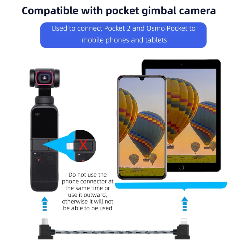 Description Picture 6 of itemTablet PC Data Cable for DJI Mavic Air 2S Remote Control Type-C/IOS Data Conversion Line for DJI AIR 3/MINI 2 Cable Accessories